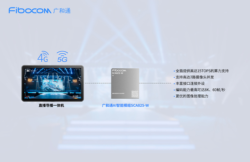 98858vip威尼斯游戏AI智能模组SCA825-W赋能线上直播蓬勃发展